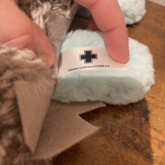 Drake General Store Grey Blue Monster Plush - Picture 5 of 5